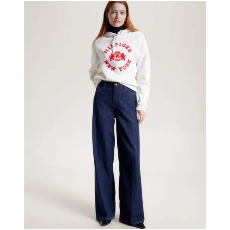 TOMMY HILFIGER Reg varsity flock hoodie